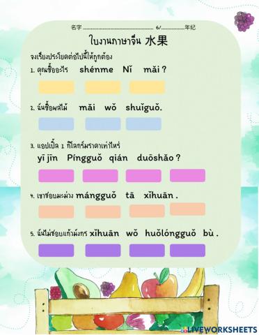 Chinese Fruit Shuiguo