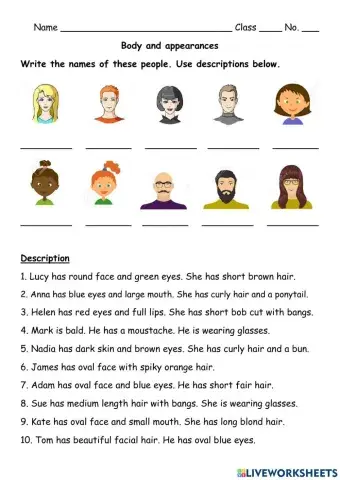 Body and appearances