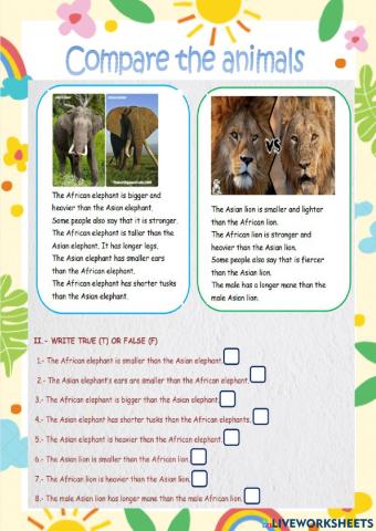 Sfhort comparative adjectives