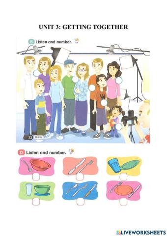 Everybody up 3 - unit 4 - lesson 1&2 -listening