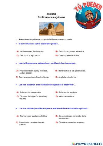 Civilizaciones agrícolas