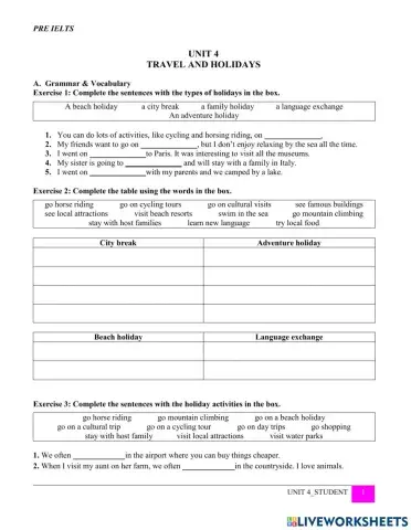 Mindset for IELTS foundation Unit 4 page 1 t0 5