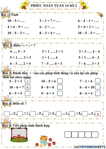 Toán tuần 14 số 2