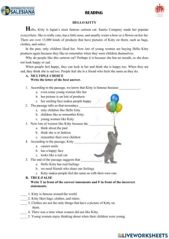 Reading Comprehension