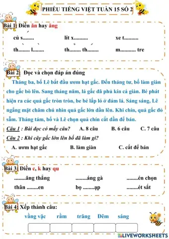 Tiếng việt tuần 15 số 2