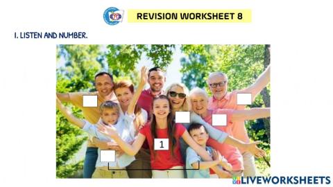 Revision Worksheet 8