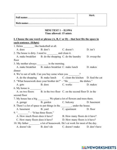 ILSW 6 15 minute test 1