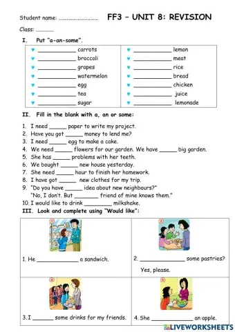 FF3 - Unit 8 - Review