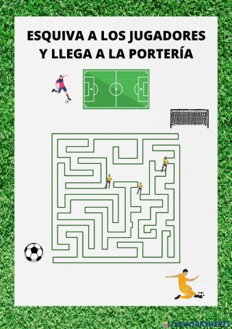 Laberinto de fútbol