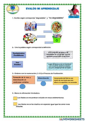 Evalúo mis conocimientos