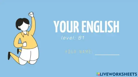English exercises for B1