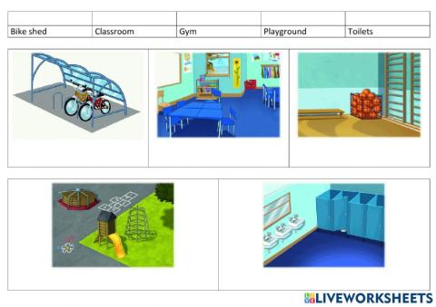 Parts of school