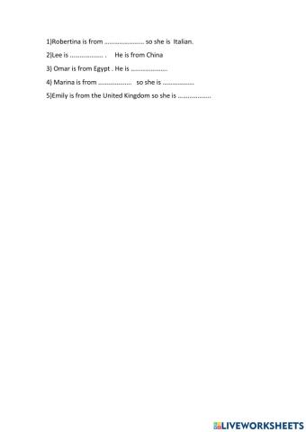 Class D Unit 3, lesson1