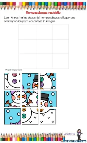 Rompecabezas navideño