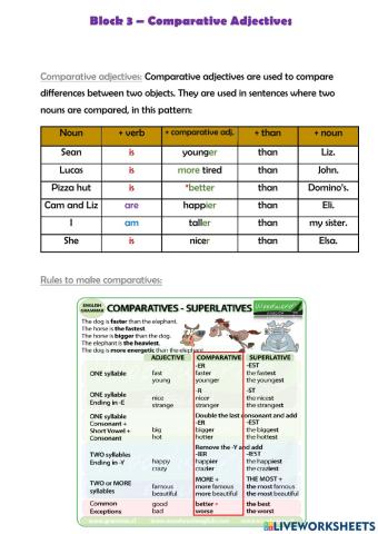 Comparatives