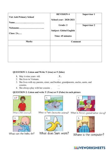 Gè-revision 4- semester 1