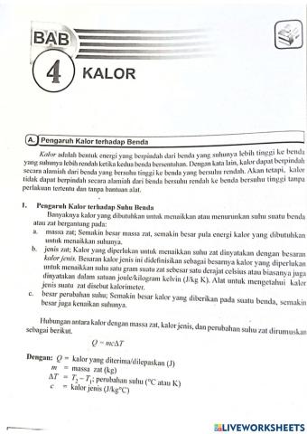 Fisika bab 4 kalor