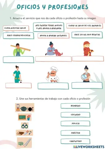 Oficios y profesiones