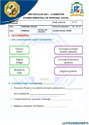 Evaluación de personal social
