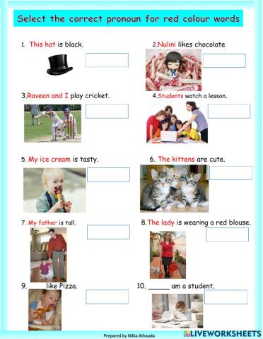Personal pronouns -2