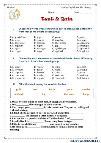 I learn smart word 6 - Unit 5