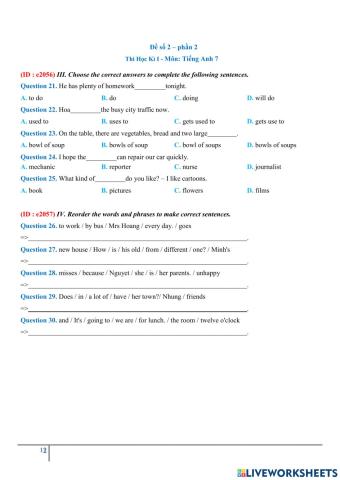 L7 - HK1 - Đề 2.2