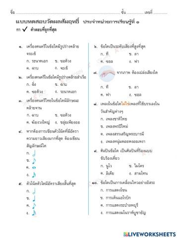 รอบรู้งานดนตรี