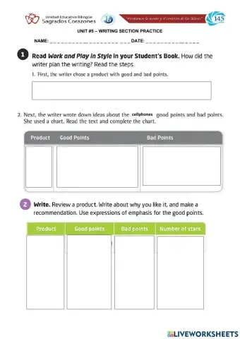 Product Review Vocabulary