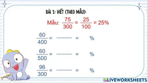 Tỉ số phần trăm