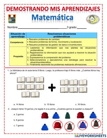 Refuerzo matematica