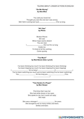 HOW LONG? – GUIDED DISCOVERY