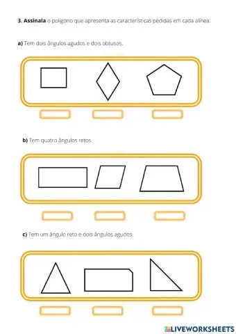Ângulos nos polígonos