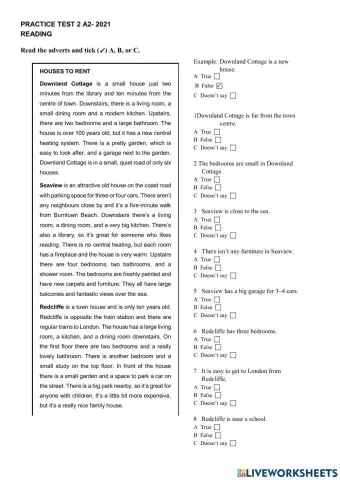 Final test Elementary