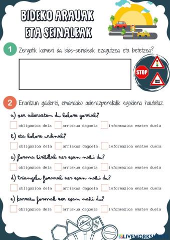 Bideko arauak eta seinaleak