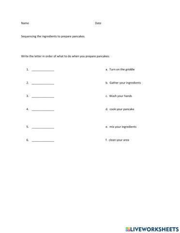 ELA Final Sequencing-Recipes