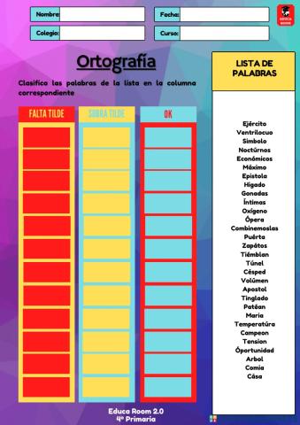 4º ud2 ortografía lengua