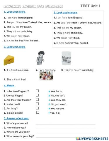 English for bulgaria