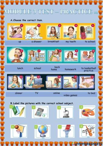 Module 3 Test - PRACTICE 5th