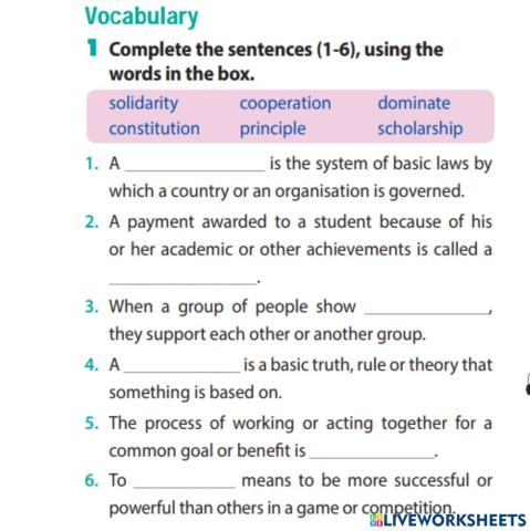 Unit 5: Being Part of Asean