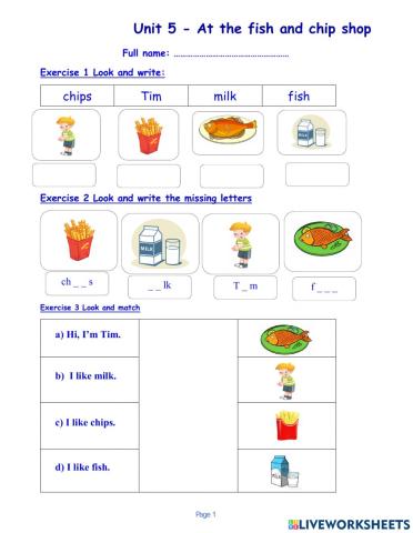 Tieng Anh 1 McMillian Unit 5