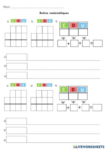 Operacions i escriptura de números