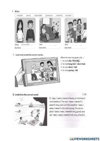 Family and friend 3 unit 12