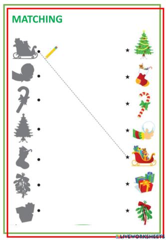 Christmas matching