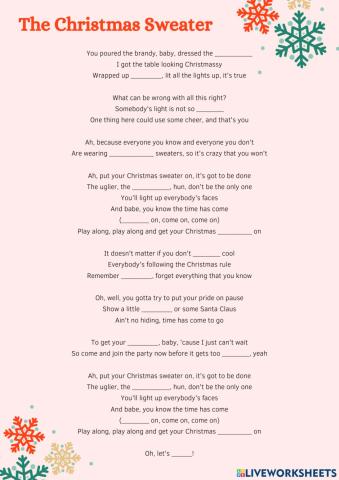 The Christmas Sweater Michael Bublé