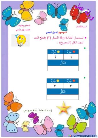 تمثيل الجمع