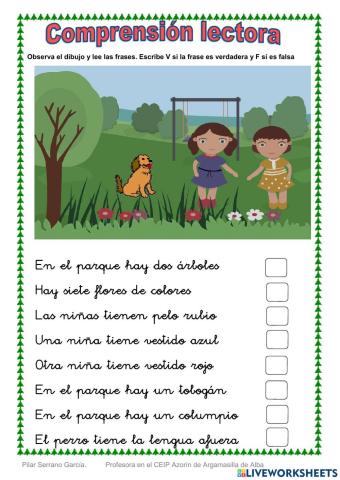 Comprensión lectora