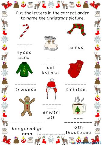 Christmas VCB Activity 3D