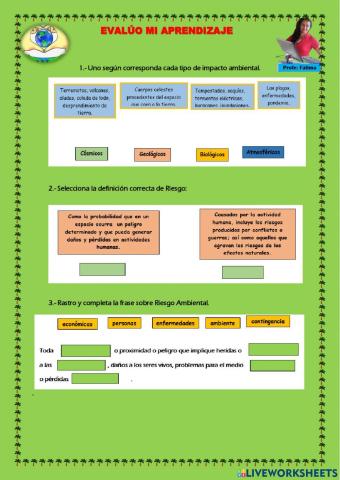 Evalúo mi Aprendizaje