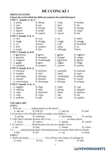 G7 first term revision