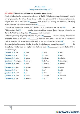 L7 - HK1 - Đề 2.3